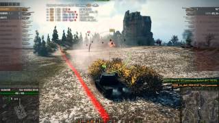 Отличный бой на  арте BatChatillon155_58