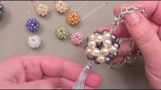 FABRIQUER DES BIJOUX : boules en perles