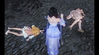 Moonlight Blade Online 天刀ryona#佳人殒11-Loli vs hammer