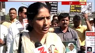 पुणे: डॉ. दाभोलकर,पानसरेंच्या हत्येप्रकरणी अंनिसचं आणि समविचारी संघटनांचं निषेध आंदोलन
