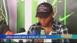 Entre lágrimas, Camilo Zúñiga anunció su retiro del fútbol [Noticias] - Telemedellín