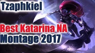 RANK 1 KATARINA NA | Tzaphkiel Katarina Montage 2017