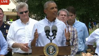 Obama FULL Speech on Louisiana Floods