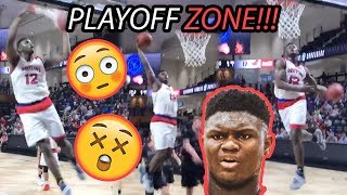 Zion Williamson Is In PLAYOFF MODE! Ridiculous 360 & Windmill Leads To MID GAME SELFIE ?