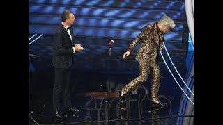 70esimo Festival di Sanremo Morgan canta con Bugo che abbandona l'esibizione, Ecco casa e' successo