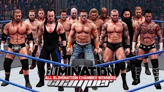 All Elimination Chamber Winners 2002 - 2017! ( WWE 2K18 )
