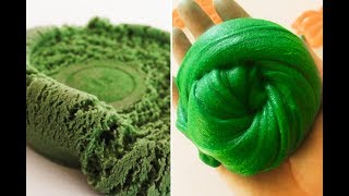 Kinetic Sand Slime - Most Satisfying ASMR Video