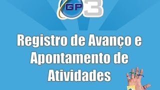 Registro de Apontamento no GP3 - Timesheet