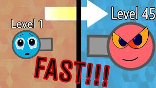 Diep.io EASIEST WAY TO GET TO LEVEL 45 - RAM