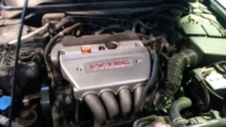 Honda Accord cl 7- cl 9. Замена ламп передних габаритов .