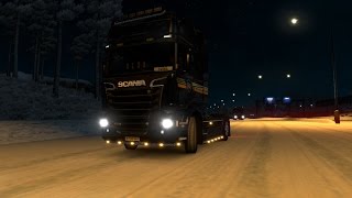 Euro Truck Simulator 2 (Мод зима)