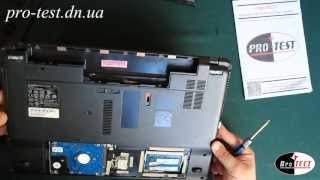 Как разобрать ноутбук emachine  E640G. Ремонт и чистка ноутбуков emachine в Макеевке!