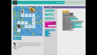 ONE PLAYER does Ice Age on CODE.ORG!