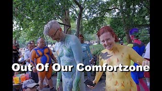 2018 Bodypainting Day  From Washington Square Park