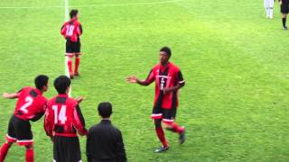 2015.11.7　高校サッカー選手権栃木大会 決勝　真岡×矢板中央　ロスタイム