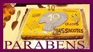 MASSACOTES - 10º ANIVERSÁRIO -  PARABÉNS