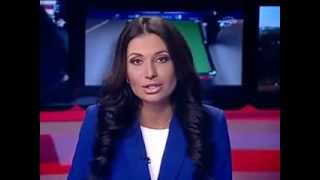 Ведущая новостей показала класс в прямом эфире