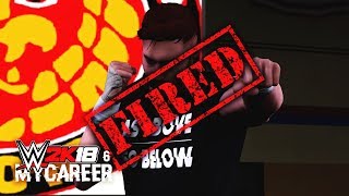 WWE 2K18 My Career Mode Ep 6 - Fired From WWE! NJPW Match! Smackdown?!