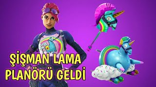FORTNİTE ŞİŞMAN LAMA PLANÖRÜ VE GÜN IŞIĞI VE GÖKKUŞAĞI SETİ GELDİ. #Nuro