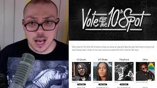 Picking the 2018 XXL Freshman 10th Spot