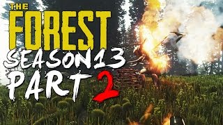 The Forest Alpha 0.13 UPDATE Season 13 Episode 2 - OMG IT'S AN ARMSY ATTACK!