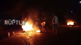 Sudan: Fires light up Khartoum skies as locals protest amid reports of military coup
