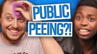 Peeing in Public: Guys vs. Girls (Dude View)