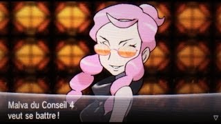 Pokémon X & Y - Malva du Conseil 4 (Ligue Pokémon de Kalos) 1080p HD