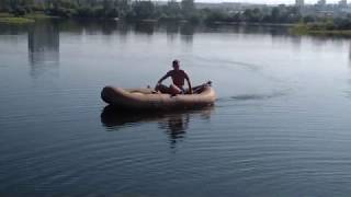 Самодельный лодочный мотор из электромотора и редуктора от болгарки