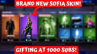 Brand NEW Sofia Skin (Female John Wick)! Fortnite Item Shop June 28, 2019