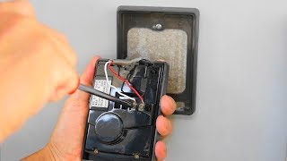 【 NTT ドアホン 交換・インターホン 故障 】親電話機のドアホン制御ユニット取替え（玄関子機・ﾁｬｲﾑ・ﾋﾟﾝﾎﾟﾝ・不具合・修理）