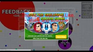 HOW TO GET NEW SKINS EARLIER! | AGARIO NEW SKINS HACK! | Agar.io NEW SOCCER SKINS UPDATE!