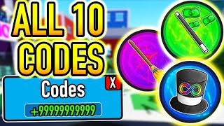 ALL 10 NEW MAGICIAN SIMULATOR CODES - Russoplays Game (Roblox)