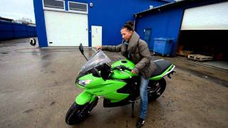 Kawaski ER-6f 2009 girl's First Winter Ride