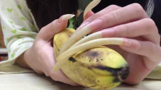 chinese longnails   ( НАТУРАЛЬНЫЕ ДЛИННЫЕ НОГТИ И БАНАН )