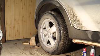 SsangYong New Actyon, устранение скрипа задней подвески