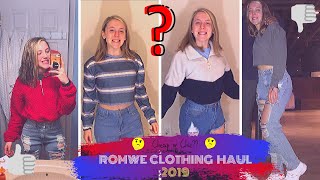 2019 ROMWE HAUL TRY-ON & HONEST REVIEW!