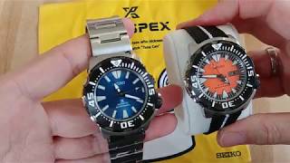 Seiko Monster MOD, SRP315K1, SRPB09, SBDC047 "The Creature from the Blue Lagoon" deutsch
