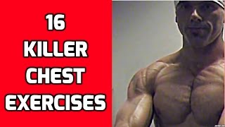 16 Killer Chest Exercises for your Chest Workouts