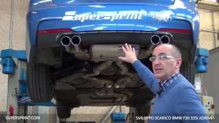 Sviluppo impianto di scarico per BMW F30 335i xDrive (306 Hp) 2012