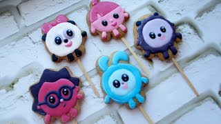 Мастер-класс. Пряники - Малышарики! Отличная идея для топперов на торт!