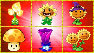 All Sun Plants in Plants vs Zombies 2