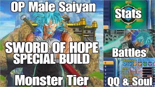 Xenoverse 2 . Build Spécial Epée de l' Espoir / Sword Of Hope Themed Build