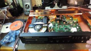 Marantz CD6000OSE KI (Ken Ishiwata Signature Edition) after laser replacement.