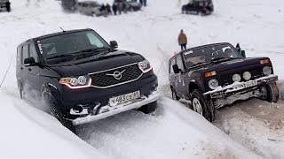 Делаем ставки! Жёсткий спор "Нива или УАЗ"  Кто крепче и проходимей? Оффроад, бездорожье, битва 2018