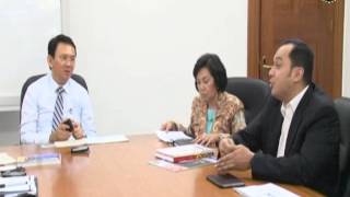 11 Jul 2014 Plt. Gub Basuki T. Purnama Menerima Ibu Rita Subowo, Ketua KOI