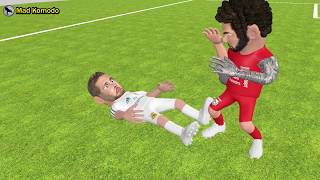 Mo Salah Attacks Ramos - Salah vs Ramos Parody