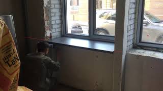 Монтаж подоконников Werzalit от компании Редвин Груп