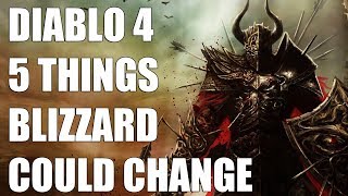 DIABLO 4 - Five Things We Hope Blizzard Changes
