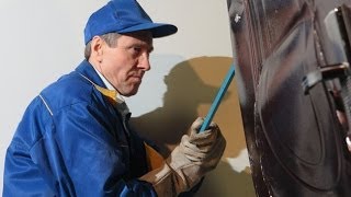 Китайские двери. Взлом китайской двери ножом.